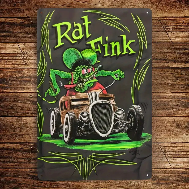 Rat Fink Hot Rod Bank ラットフィンク Rat Fink Hot Rod Bank ラット